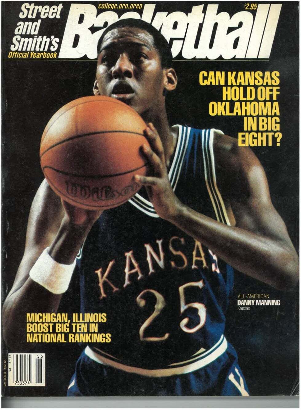 1985-86 Street and Smith's Mens Basketball Yearbook